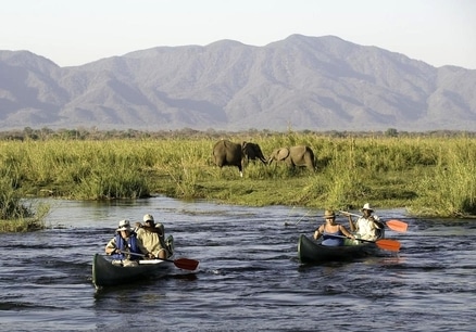Tanzanie parc Arusha safari canoe lac momela