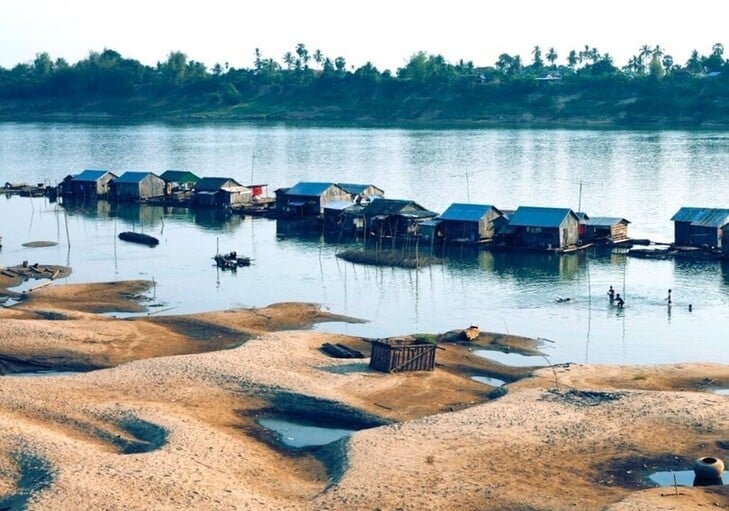 Cambodge Kratie iles Mekong Koh Trong 1