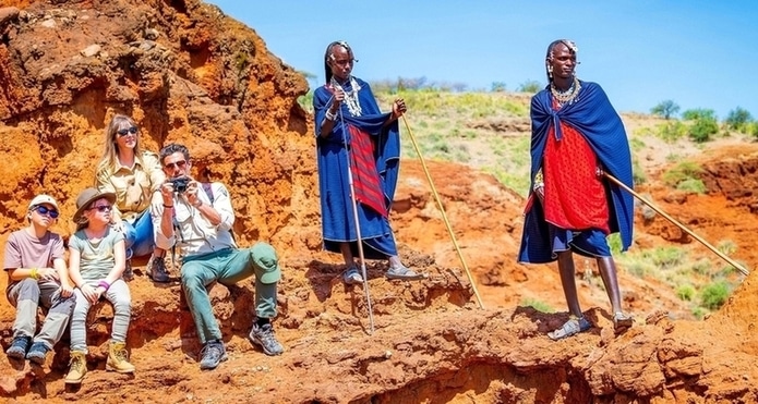 Tanzanie marche Ngorongoro masai 2