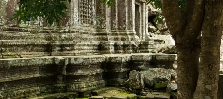 Ruines du temple de Preah Vihear au Cambodge