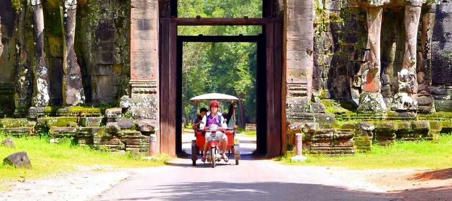 Visite des temples d'Angkor en tuk tuk
