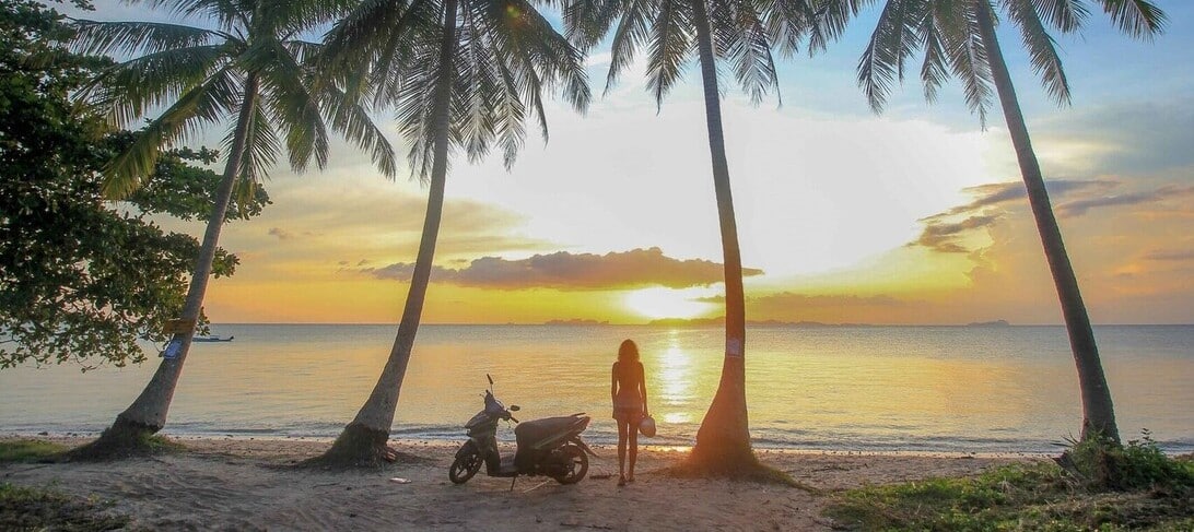 Balade en scooter pour découvrir l'île authentique de Koh Jum