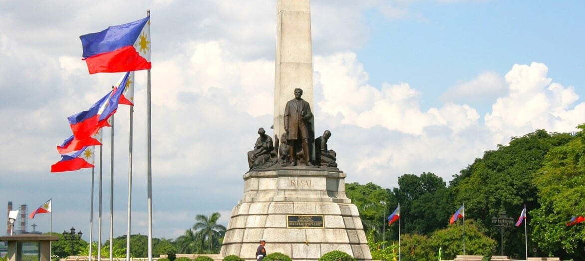 Parc Rizal dans le centre de Manille